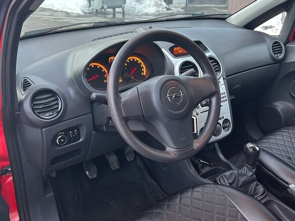 2013 Opel Corsa D Рестайлинг II, красный, 550000 рублей - вид 6