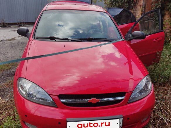 2006 Chevrolet Lacetti I, красный, 440000 рублей