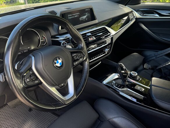 2018 BMW 5 серии 520d VII (G30/G31/G38), серый - вид 27