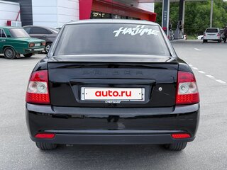 2011 Lada (ВАЗ) Priora I, чёрный, 410000 рублей, вид 4