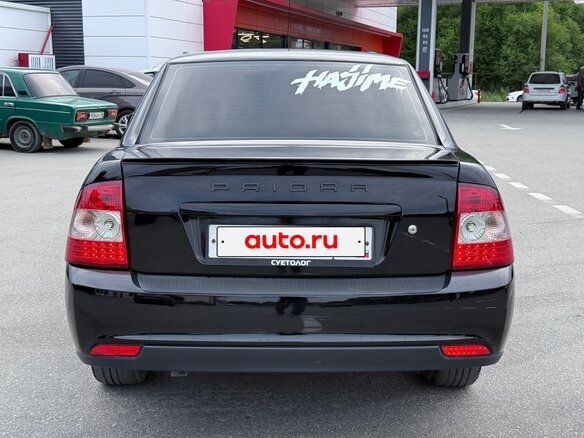 2011 Lada (ВАЗ) Priora I, чёрный, 410000 рублей - вид 3