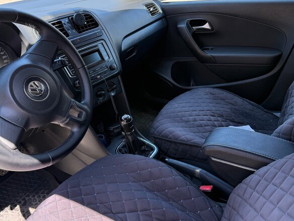 2014 Volkswagen Polo V, белый, 690000 рублей - вид 6