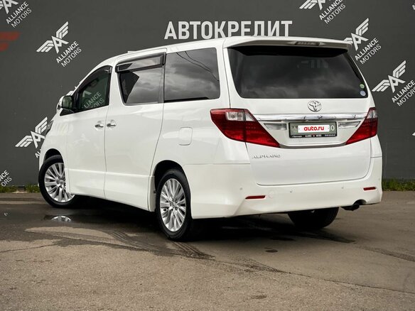 2013 Toyota Alphard II, белый - вид 4