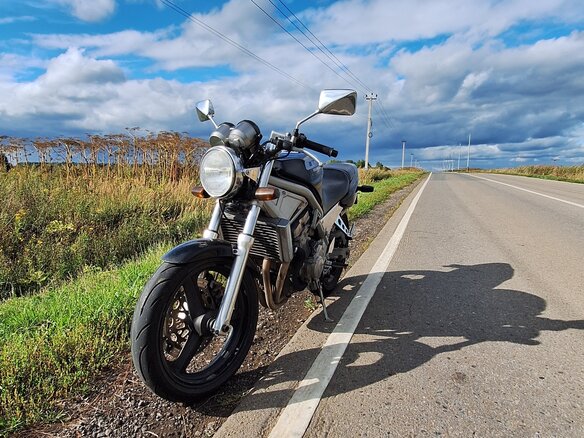 1990 Honda CB-1, чёрный, 280000 рублей