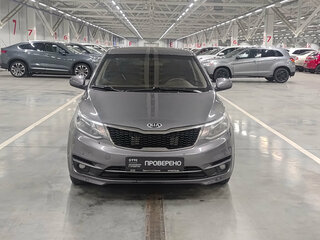2016 Kia Rio III Рестайлинг, серый, 870000 рублей, вид 2