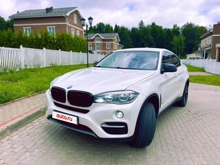 2017 BMW X6 35i II (F16), белый, 2500000 рублей, вид 1