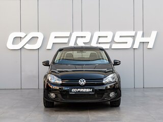 2010 Volkswagen Golf VI, чёрный, 849000 рублей, вид 3