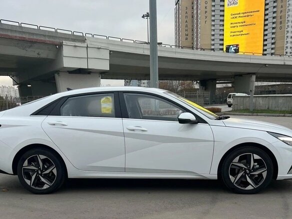 2023 Hyundai Elantra VII (CN7), белый - вид 1
