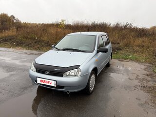 2012 Lada (ВАЗ) Kalina I, голубой, 370000 рублей, вид 1