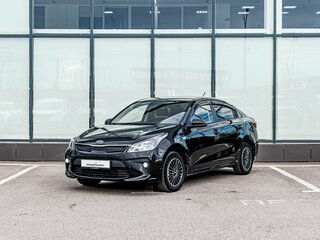 2017 Kia Rio IV, чёрный, 1250000 рублей, вид 1