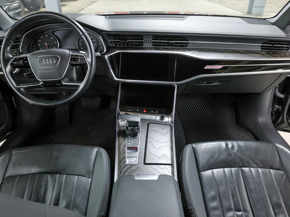 2021 Audi A6 45 TFSI V (C8), чёрный - вид 13