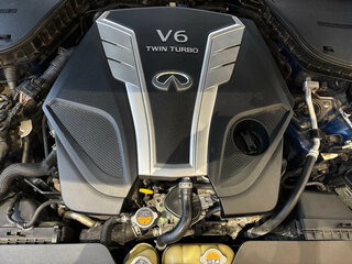 2017 Infiniti Q60 II, синий, 2840000 рублей, вид 4