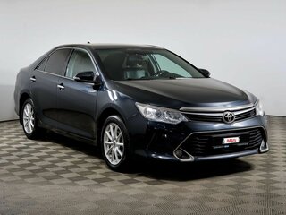 2016 Toyota Camry VII (XV50) Рестайлинг, серый, 1498000 рублей, вид 3