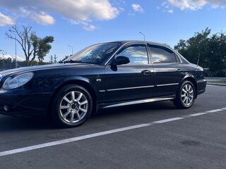2008 Hyundai Sonata ТагАЗ IV (EF) Рестайлинг, чёрный, 660000 рублей, вид 2