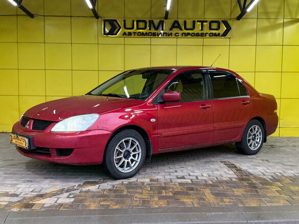2007 Mitsubishi Lancer IX Рестайлинг, красный, 349000 рублей