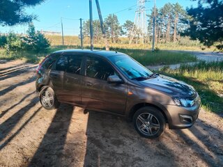2015 Lada (ВАЗ) Kalina II, коричневый, 450000 рублей, вид 4