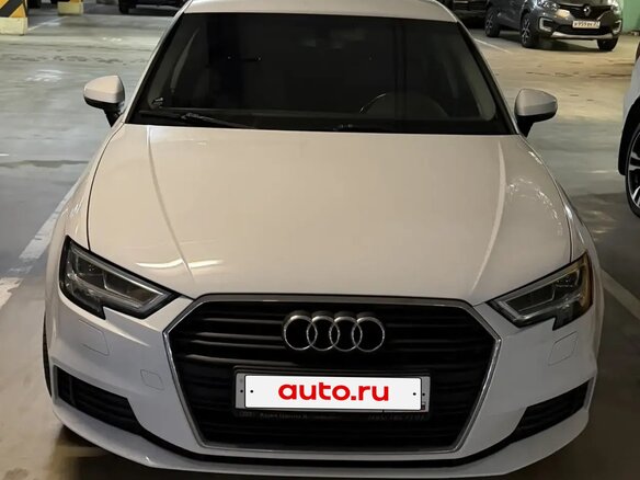2016 Audi A3 III (8V) Рестайлинг, белый - вид 3
