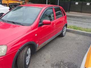 2004 Opel Corsa C Рестайлинг, красный, 150000 рублей, вид 3