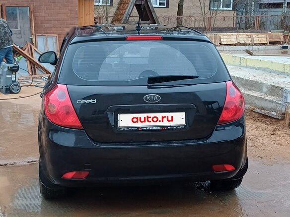 2008 Kia Ceed I, чёрный, 550000 рублей - вид 6