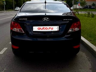 2014 Hyundai Solaris I, чёрный, 800000 рублей, вид 2