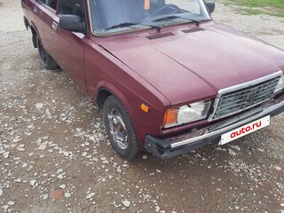 2004 Lada (ВАЗ) 2107, красный, 65000 рублей, вид 2