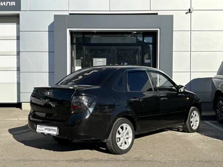 2013 Lada (ВАЗ) Granta I, чёрный, 259000 рублей, вид 5