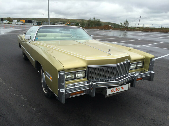 1975 Cadillac Eldorado IX, золотистый - вид 4