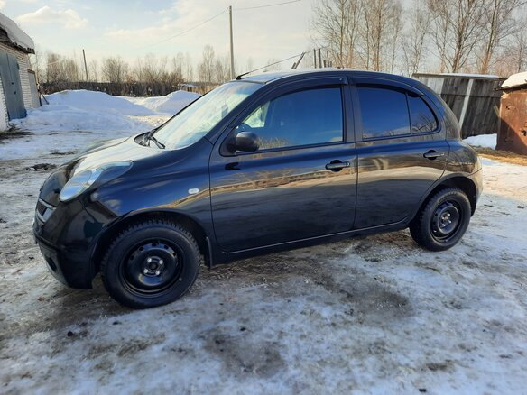 2008 Nissan Micra III (K12), чёрный, 549000 рублей - вид 9
