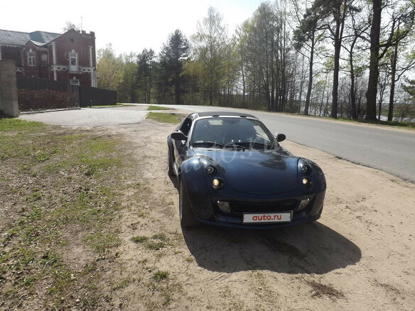 2006 Smart Roadster Brabus, синий - вид 6