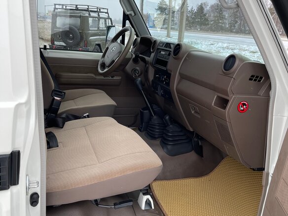 2017 Toyota Land Cruiser 79 70 Series Рестайлинг 1, белый, 6700000 рублей - вид 18