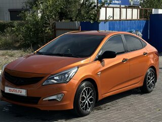 2015 Hyundai Solaris I Рестайлинг, оранжевый, 1320000 рублей, вид 1