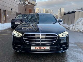 2021 Mercedes-Benz S-Класс 350 d Long 4MATIC VII (W223), чёрный, 13500000 рублей, вид 2