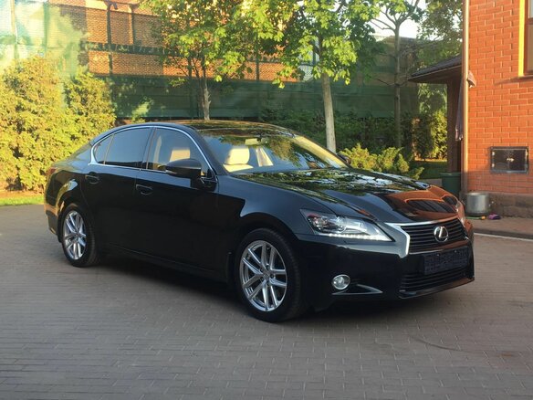 2015 Lexus GS 250 IV, чёрный