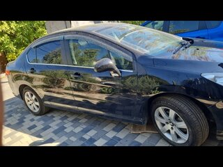 2013 Peugeot 408 I, чёрный, 730000 рублей, вид 2