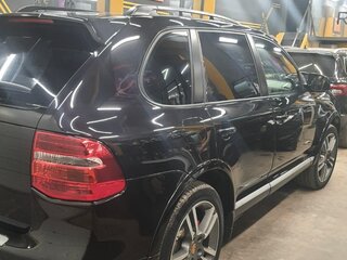 2007 Porsche Cayenne S I Рестайлинг (957), чёрный, 3300000 рублей, вид 5