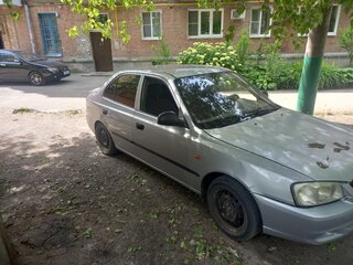2007 Hyundai Accent ТагАЗ II, серый, 295000 рублей, вид 1