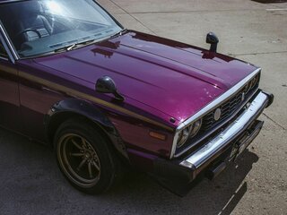 1981 Nissan Skyline GT 5-speed V (C210), фиолетовый, 3200000 рублей, вид 1