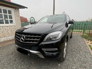 2014 Mercedes-Benz M-Класс 350 CDI III (W166), чёрный, 2760000 рублей, вид 1