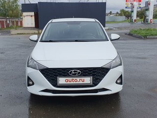 2020 Hyundai Solaris II Рестайлинг, белый, 1350000 рублей, вид 2
