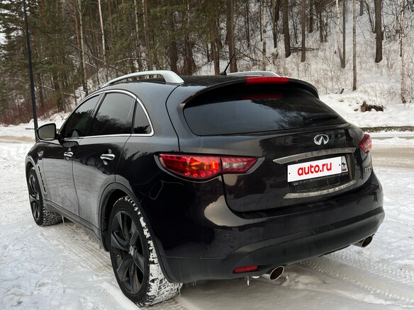 2011 Infiniti FX37 II (S51), коричневый, 2500000 рублей - вид 4