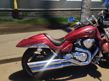 2007 Suzuki Boulevard M109R, красный, 888000 рублей, вид 3