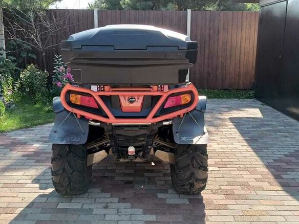 2014 CFMoto CF800-X8, оранжевый - вид 3