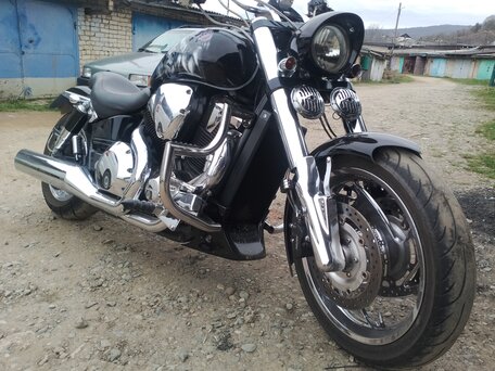 2002 Honda VTX 1800, чёрный, 1000000 рублей, вид 1