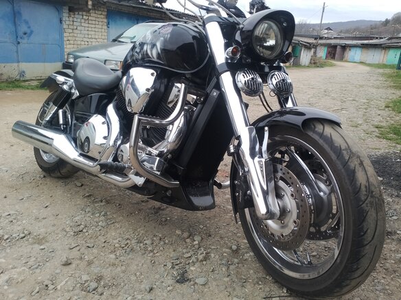 2002 Honda VTX 1800, чёрный, 1000000 рублей