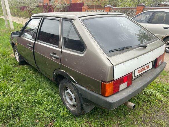 2001 Lada (ВАЗ) 2109, серый, 69000 рублей - вид 5