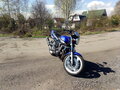 2003 Yamaha XJR400, синий - вид 2