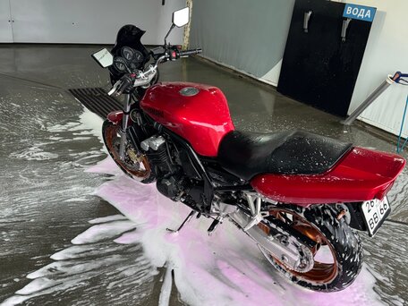 1997 Yamaha FZ400, красный, 230000 рублей, вид 4
