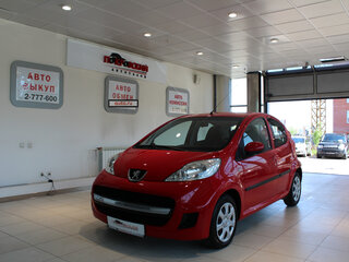 2010 Peugeot 107 I Рестайлинг, красный, 487000 рублей, вид 2