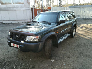 2002 Nissan Patrol V (Y61), зелёный, 860000 рублей, вид 1
