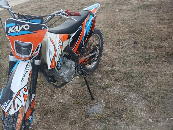 2005 Kayo T2 250 MX, пурпурный, 150000 рублей - вид 2